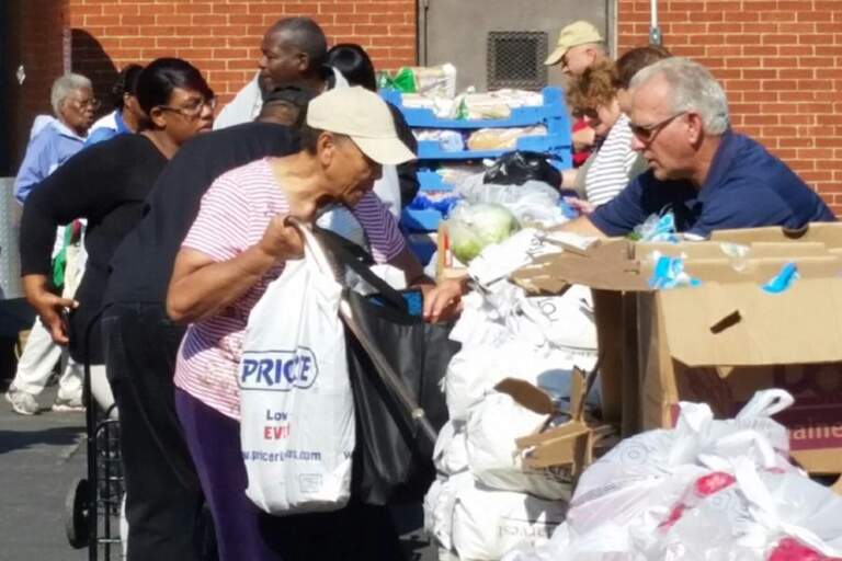 Monthly Food Express Line Poster